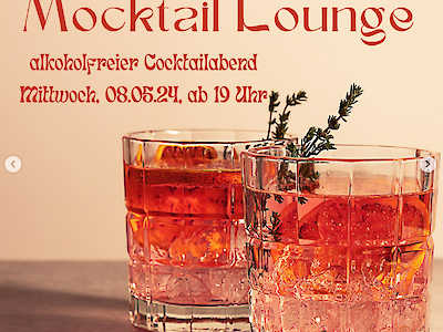 alkoholfreier Cocktailabend am Mi, 08.05.