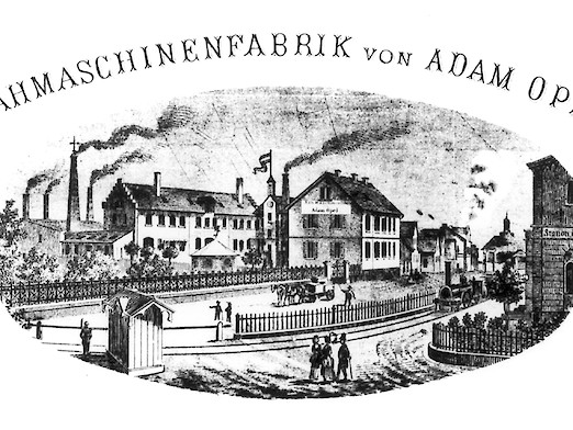 Nähmaschinenfabrik von Adam Opel 1883