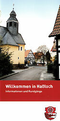 Titelblatt des Flyers "Willkommen in Haßloch"
