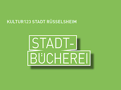 Logo Kultur123 Stadt Rüsselsheim Stadtbücherei