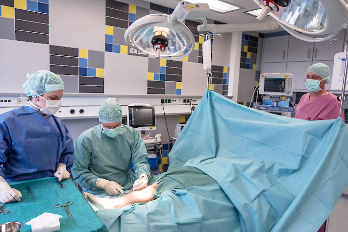 Eine Operation in der Operativen Tagesklinik