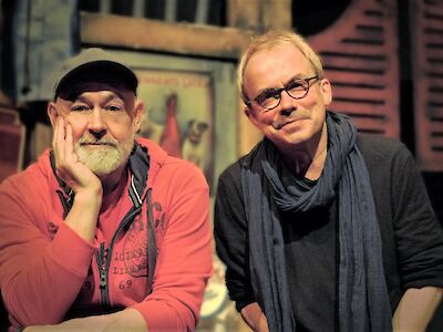 Das Comedy-Duo Badesalz Gerd Knebel und Henni Nachtsheim