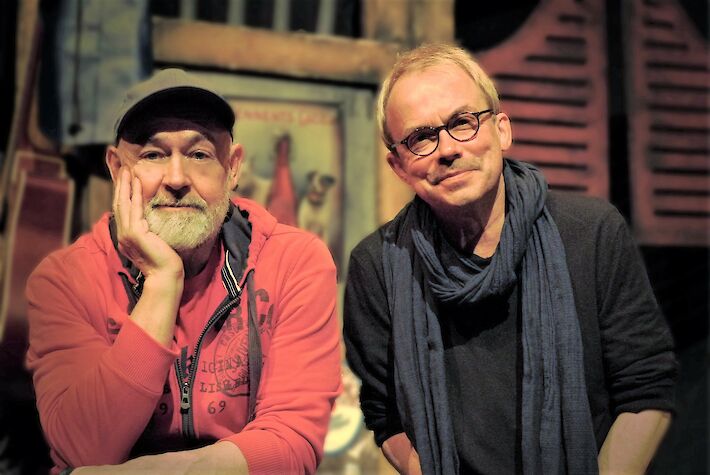 Das Comedy-Duo Badesalz Gerd Knebel und Henni Nachtsheim