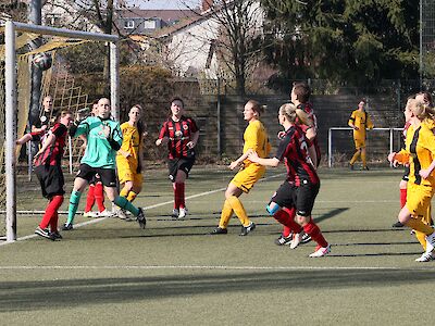 Unsere Frauen im Hessenliga-Spiel gegen Eintracht Frankfurt.