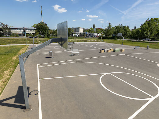 Basketball-Court Max-Planck-Schule - Spielfeld