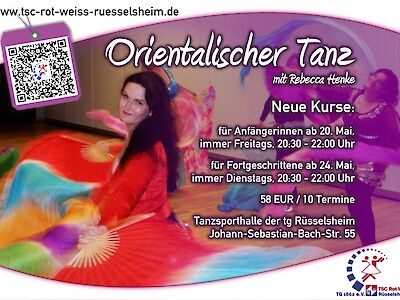 Flyer Orientalischer Tanz 2022
