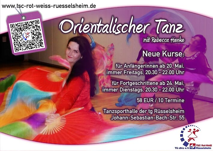 Flyer Orientalischer Tanz 2022