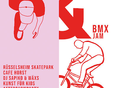 Werbeplakat Rollrausch - Skate & BMX Jam