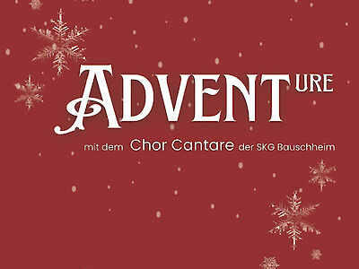 Plakat Cantare Advent