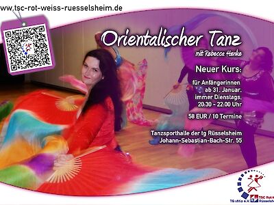Flyer Orientalischer Tanz 2023